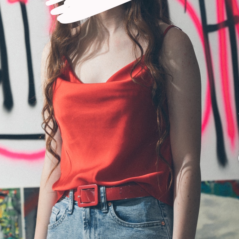 Fashion Nova satin tank